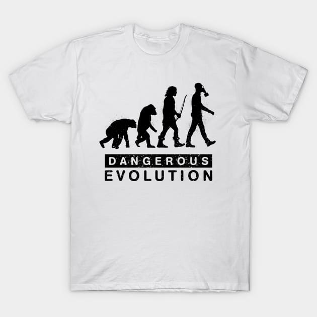 Dangerous Evolution T-Shirt by albertocubatas